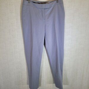 NWT Anne Klein Dress Pants Womens Size 4 Lavender Stretch Career